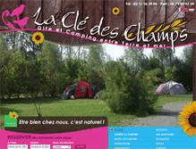 Tablet Screenshot of camping-lucon.fr